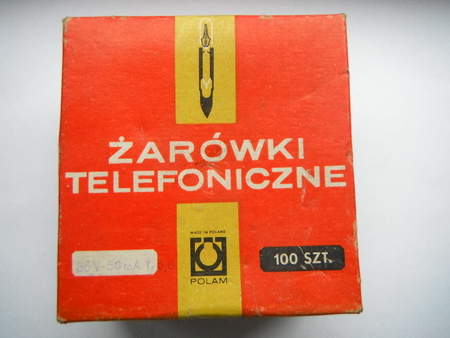 Żarówka telefoniczna T-6,8 48V 50mA  (1)