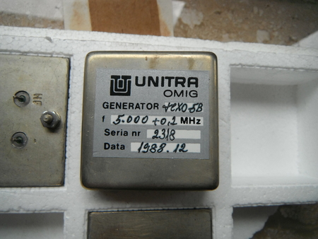 TCXO-5B Generator kwarcowy 5000 MHz Unitra (1)