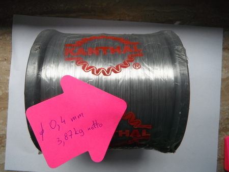 Kanthal D średnica 0,4 mm drut oporowy kantal (1)