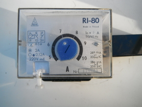 RI-80 Przekaźnik nadmiarowo-prądowy bezzwłoczny różne zakresy