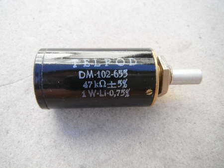 Potencjometr 47kOhm 1W Helipot DM-102-655 Telpod  (1)