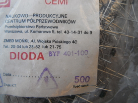 Dioda BYP 401-100 Unitra Cemi 1A 100V