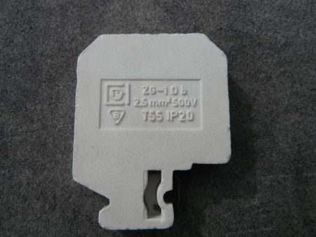 Złączka zaciskowa gwintowana ZG-1Db 2,5mm2 500V T55 IP20 (1)