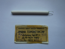 OP3-700 Opornik rezystor termometryczny platynowy Ro=100Ohm